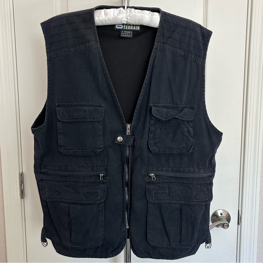 Black Utility Sport Vest - Outdoor Urban Terrain